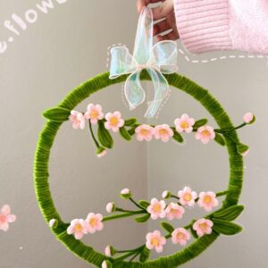 cherry blossom moss ring