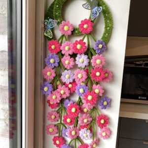 cascading meadow wall art