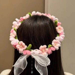 whimsical flower crown