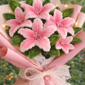 pitch pastel bouquet