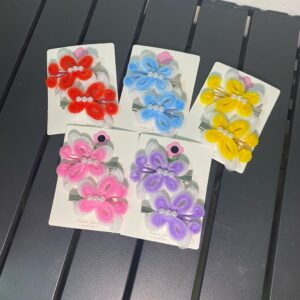 prism butterfly hair clip
