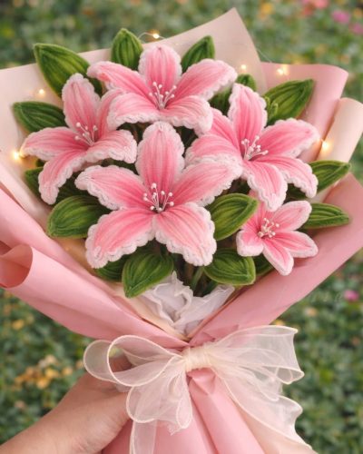 pitch pastel bouquet